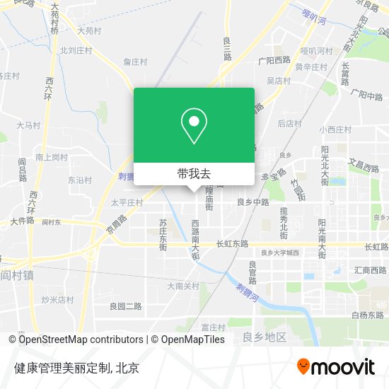 健康管理美丽定制地图