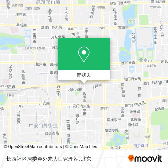 长西社区居委会外来人口管理站地图