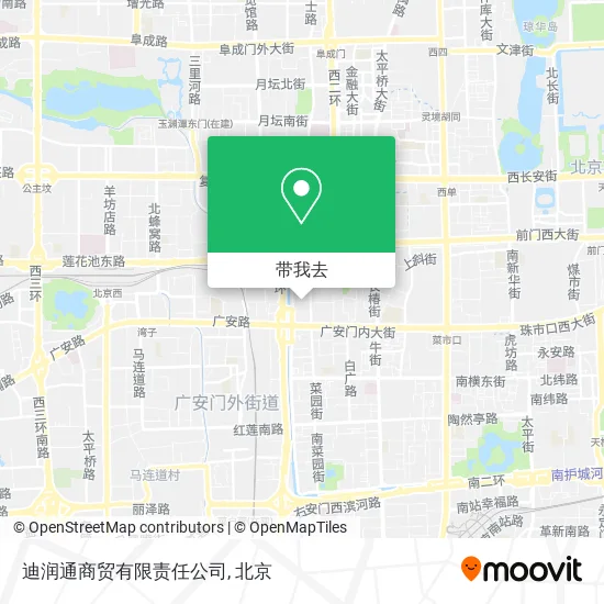 迪润通商贸有限责任公司地图