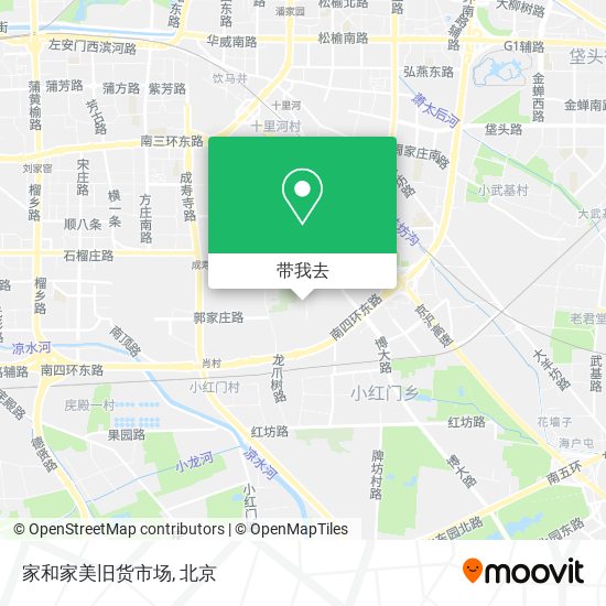 家和家美旧货市场地图