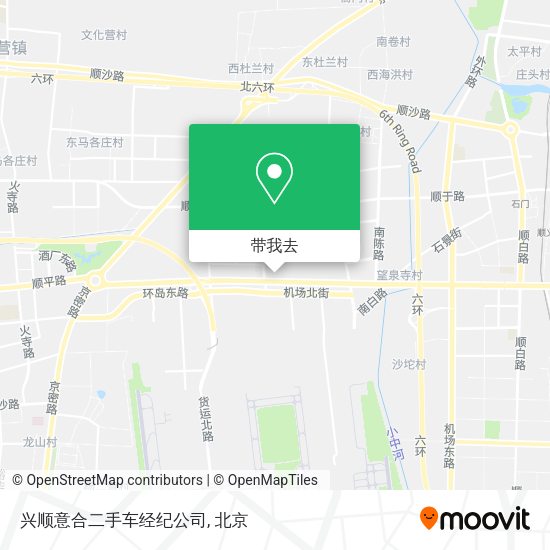 兴顺意合二手车经纪公司地图