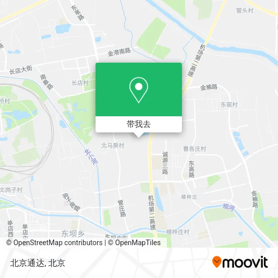 北京通达地图