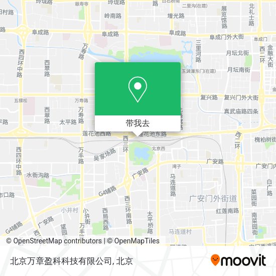 北京万章盈科科技有限公司地图