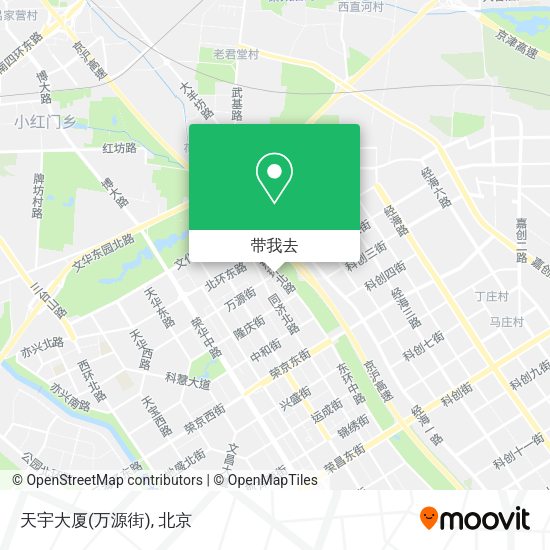 天宇大厦(万源街)地图