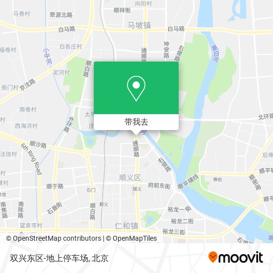 双兴东区-地上停车场地图
