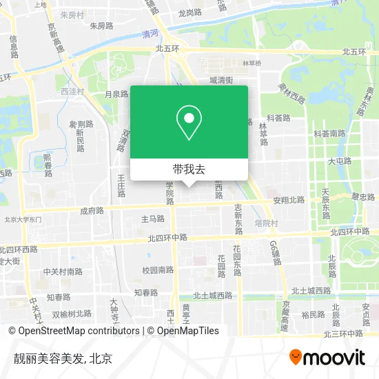 靓丽美容美发地图