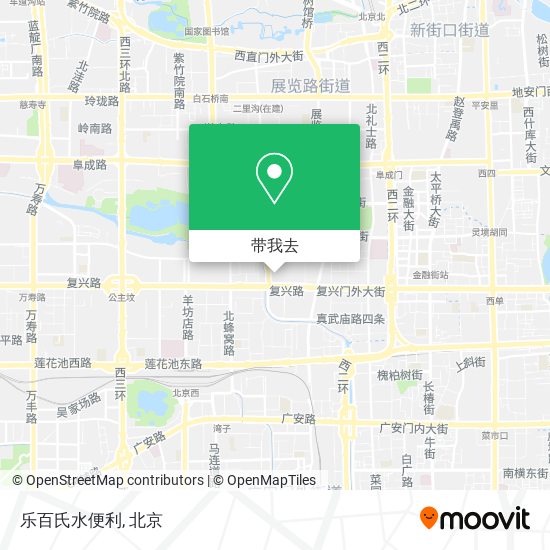 乐百氏水便利地图