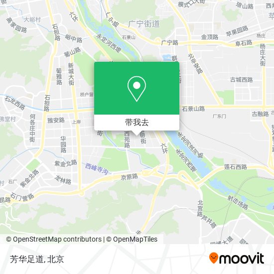 芳华足道地图