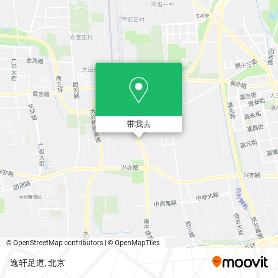逸轩足道地图