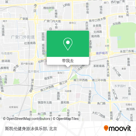 斯凯伦健身游泳俱乐部地图