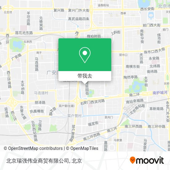 北京瑞强伟业商贸有限公司地图