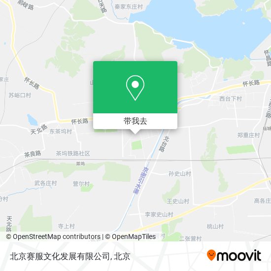 北京赛服文化发展有限公司地图