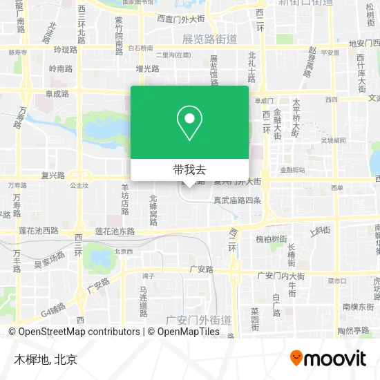 木樨地地图