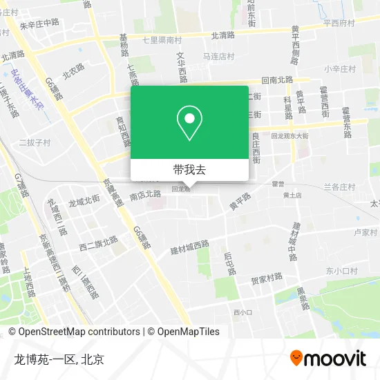 龙博苑-一区地图