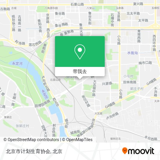 北京市计划生育协会地图