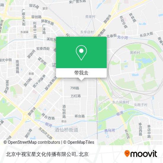 北京中视宝星文化传播有限公司地图