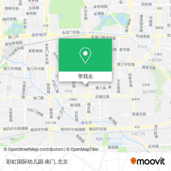 彩虹国际幼儿园-南门地图