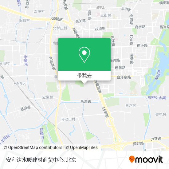 安利达水暖建材商贸中心地图
