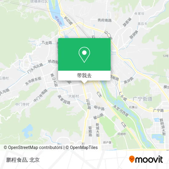 鹏程食品地图