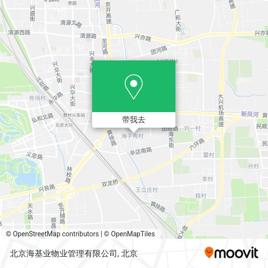 北京海基业物业管理有限公司地图