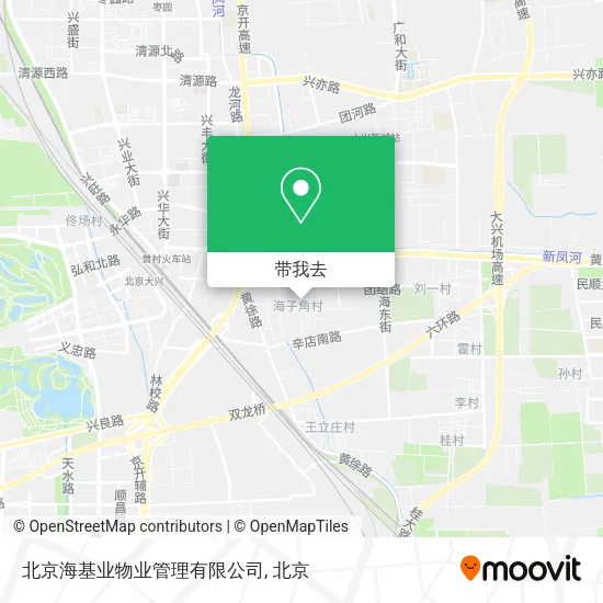 北京海基业物业管理有限公司地图