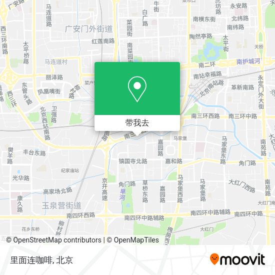 里面连咖啡地图