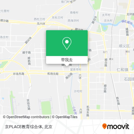 京PLACE教育综合体地图
