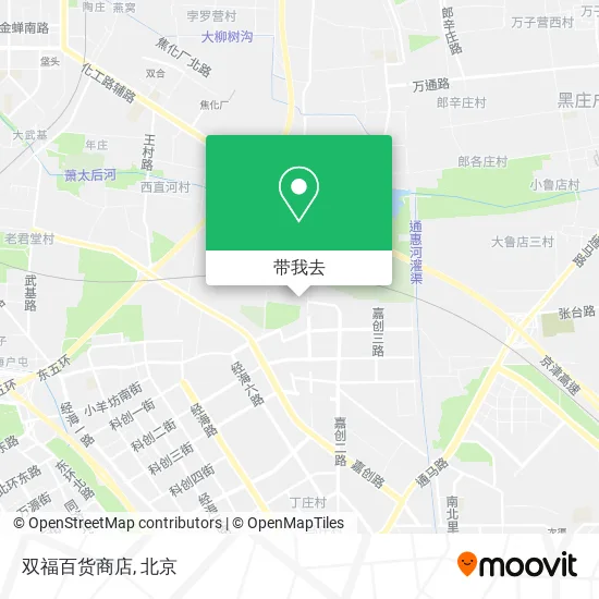 双福百货商店地图