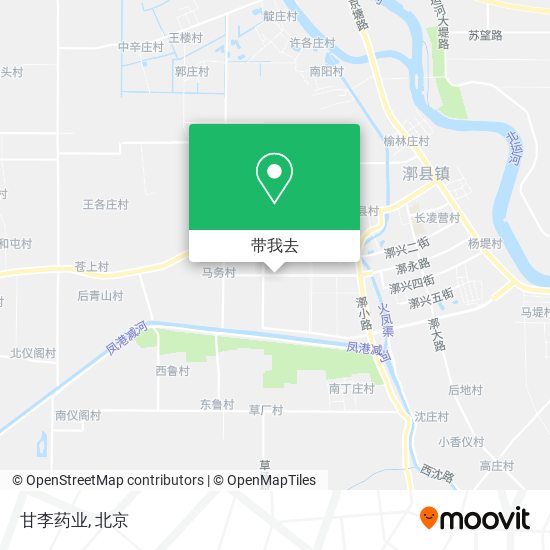 甘李药业地图