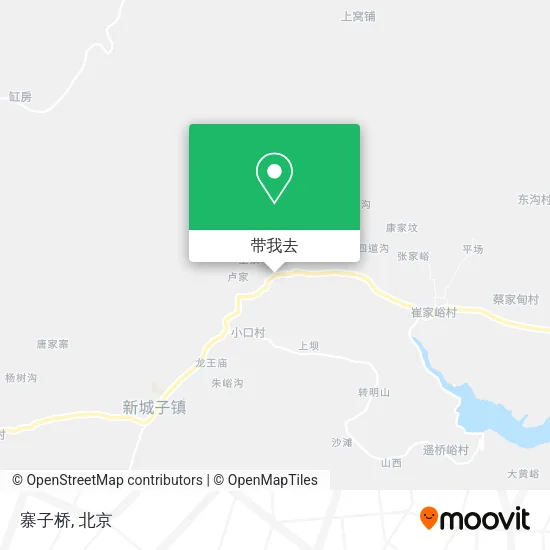 寨子桥地图
