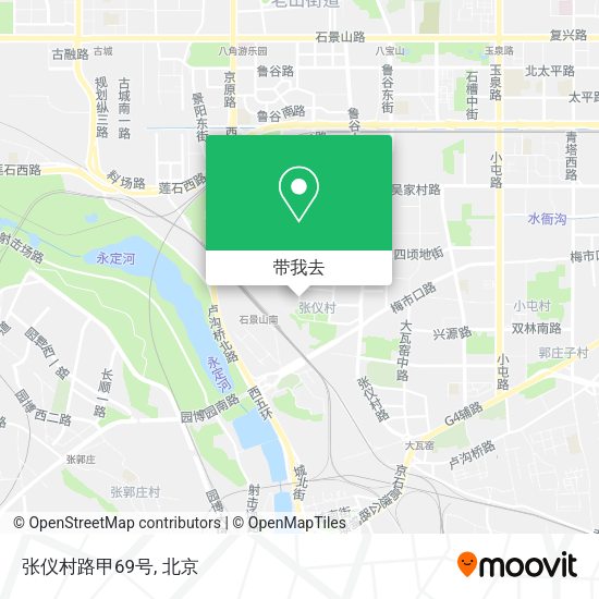 张仪村路甲69号地图