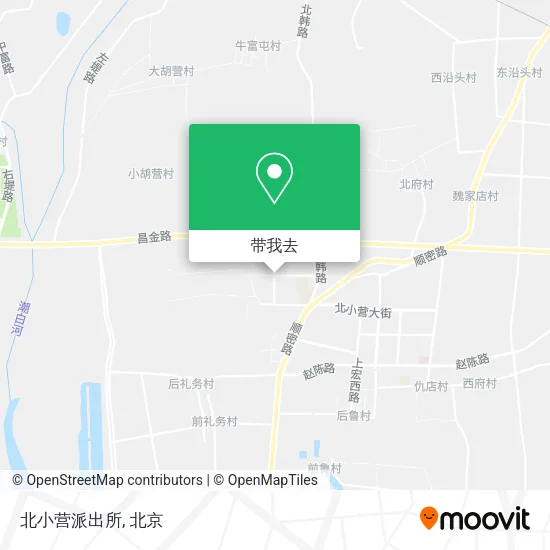 北小营派出所地图