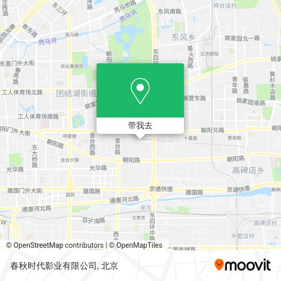 春秋时代影业有限公司地图