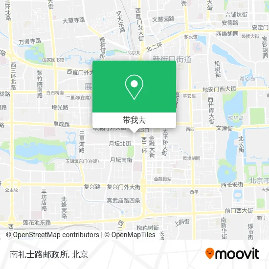 南礼士路邮政所地图