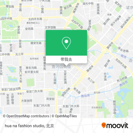 hua na fashion studio地图