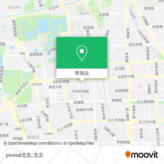 pivotal北京地图