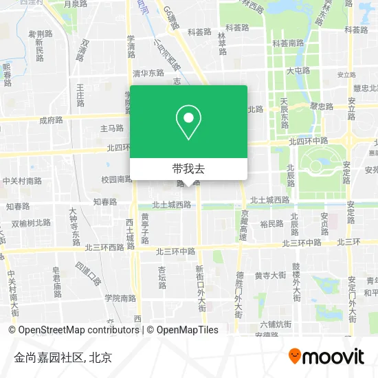 金尚嘉园社区地图