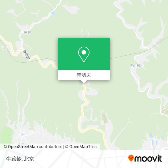 牛蹄岭地图