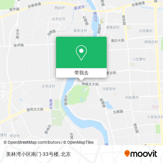 美林湾小区南门-33号楼地图