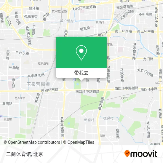 二商体育馆地图