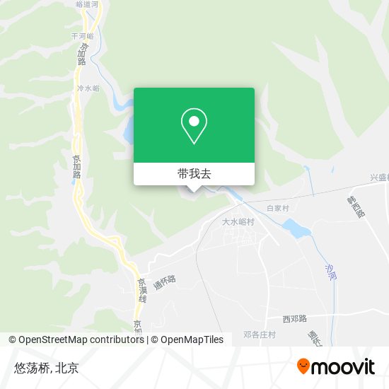 悠荡桥地图
