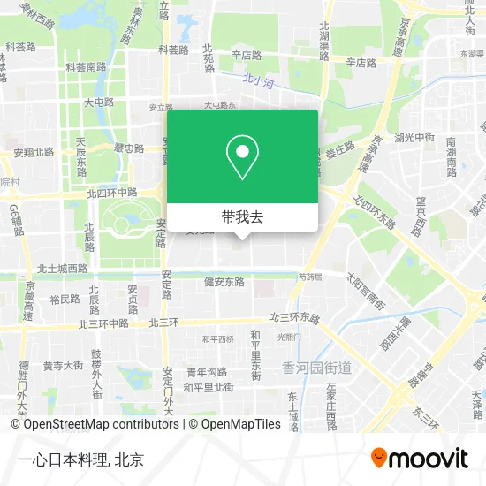 一心日本料理地图