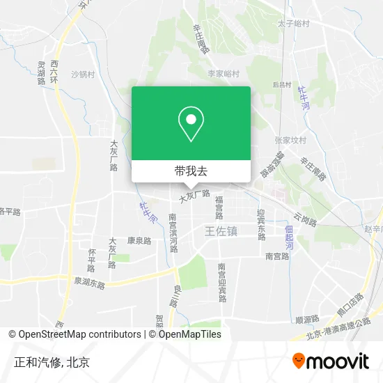 正和汽修地图