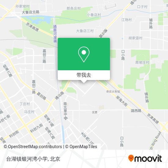 台湖镇银河湾小学地图