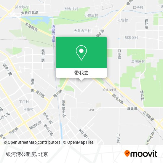 银河湾公租房地图