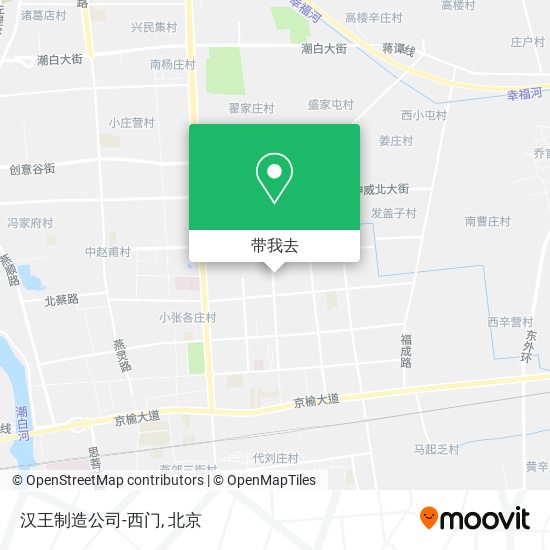 汉王制造公司-西门地图