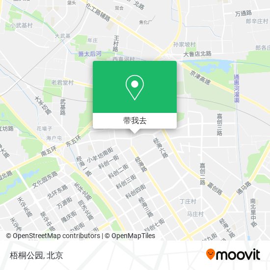 梧桐公园地图