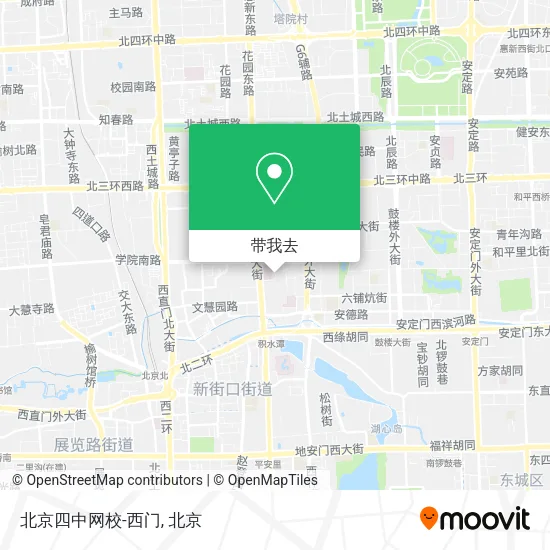 北京四中网校-西门地图