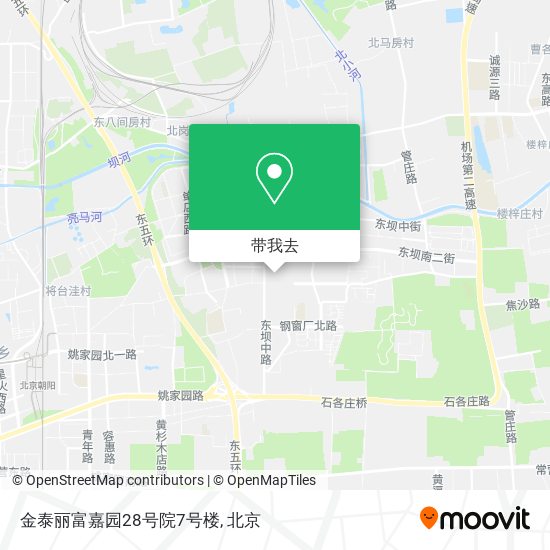 金泰丽富嘉园28号院7号楼地图