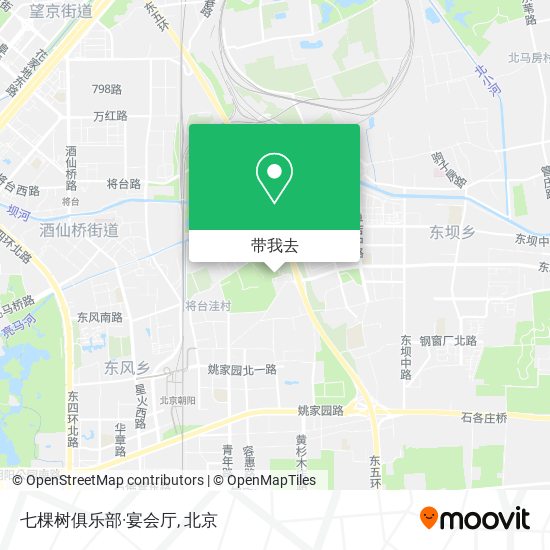 七棵树俱乐部·宴会厅地图